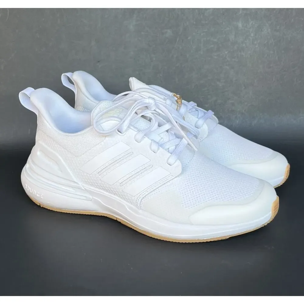 Adidas RapidaSport White Sneakers Kids 4.5 / Women's 5.5 US Size NWB